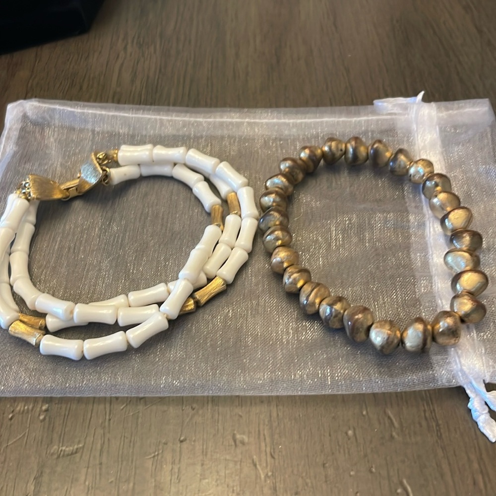 Two beautiful Bracelets costume Jewelry